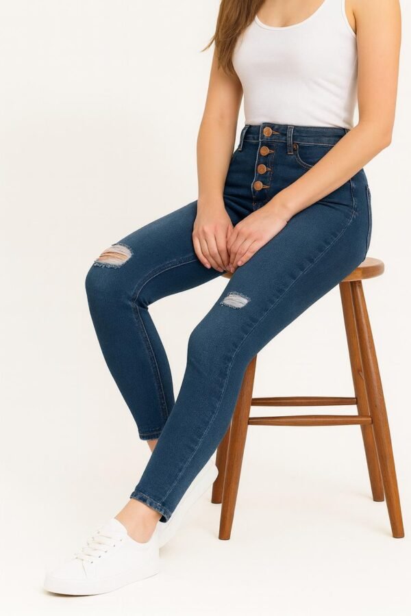 Ladies Skinny Jeans Pant - Image 2