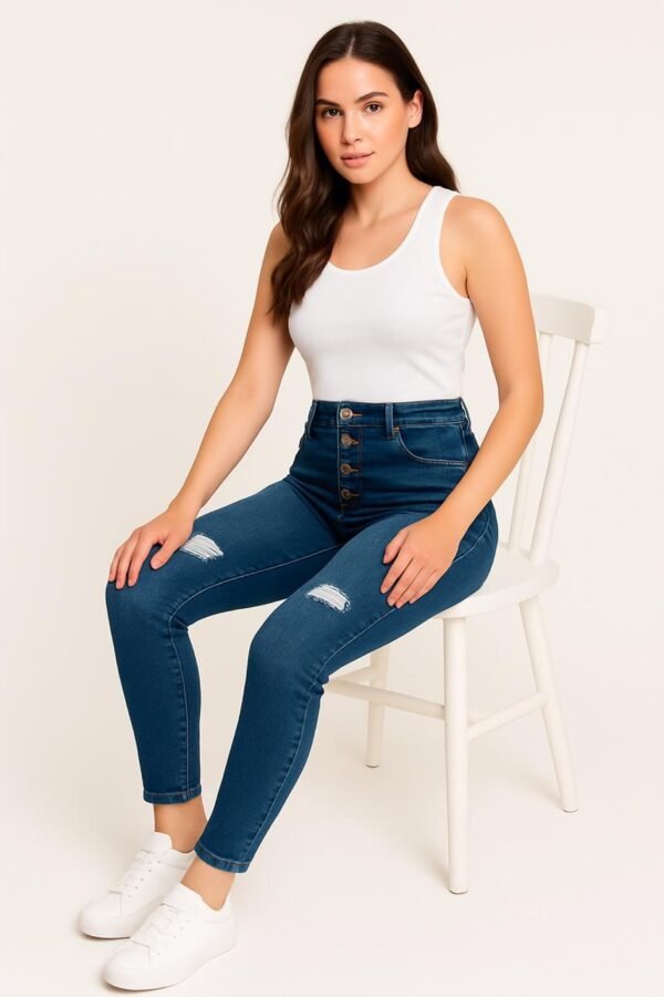 Ladies Skinny Jeans Pant - Image 3
