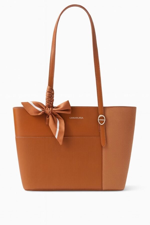 Stylish Ladies Tote Bag with Elegant Bow and Premium Detailing - Image 33