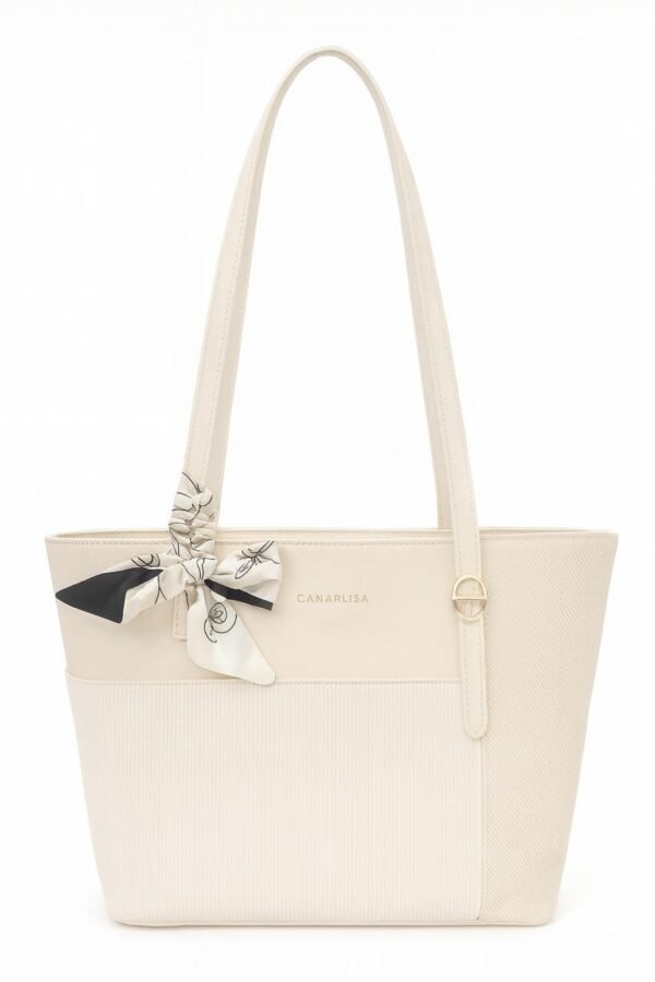 Stylish Ladies Tote Bag with Elegant Bow and Premium Detailing - Image 19
