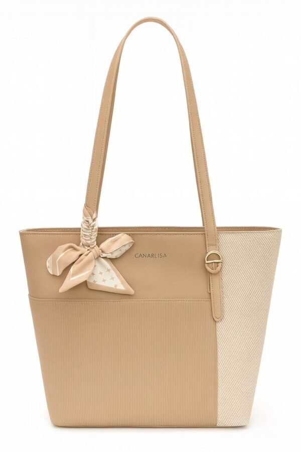 Stylish Ladies Tote Bag with Elegant Bow and Premium Detailing - Image 16