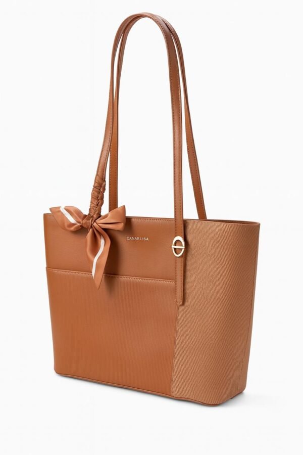 Stylish Ladies Tote Bag with Elegant Bow and Premium Detailing - Image 32