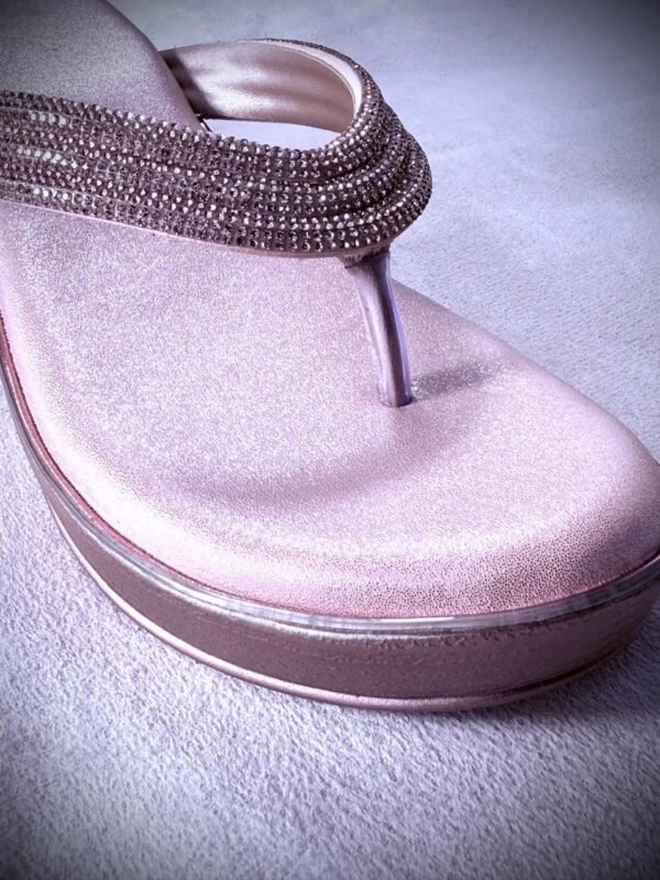 Elegant Ladies Sandals with Crystal-Embellished Strap – Stylish and Comfortable - Image 15