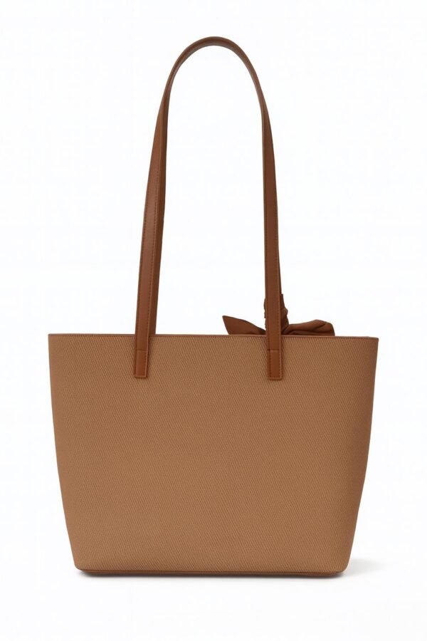 Stylish Ladies Tote Bag with Elegant Bow and Premium Detailing - Image 30