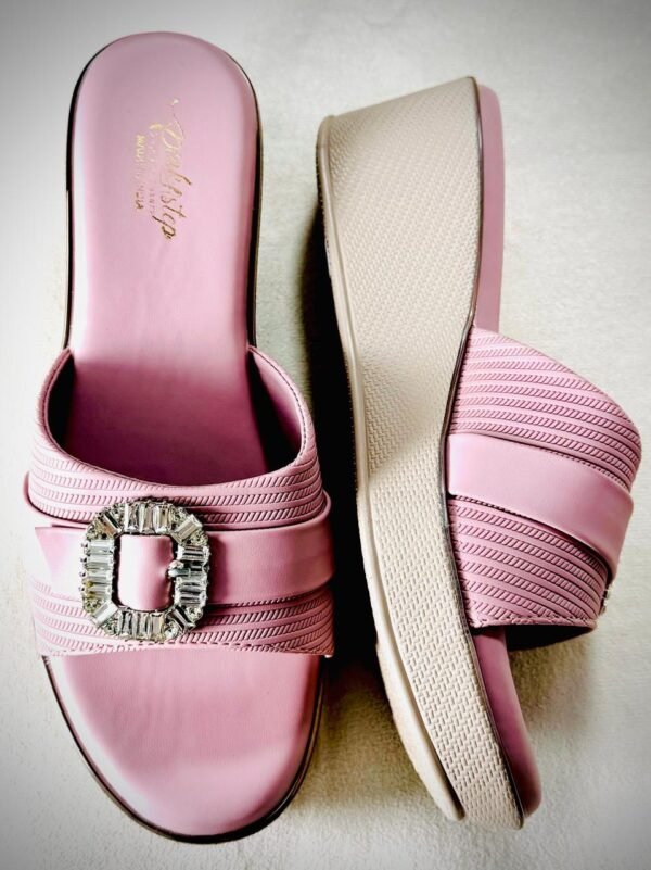 Elegant Ladies Sandals with Crystal Buckle Detail – Perfect for Any Occasion - Image 11