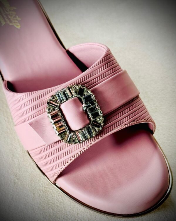 Elegant Ladies Sandals with Crystal Buckle Detail – Perfect for Any Occasion - Image 10