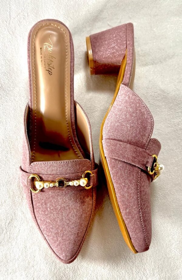 Elegant Ladies Sandals with Pearl & Gold Accent – Perfect for Every Occasion - Image 9