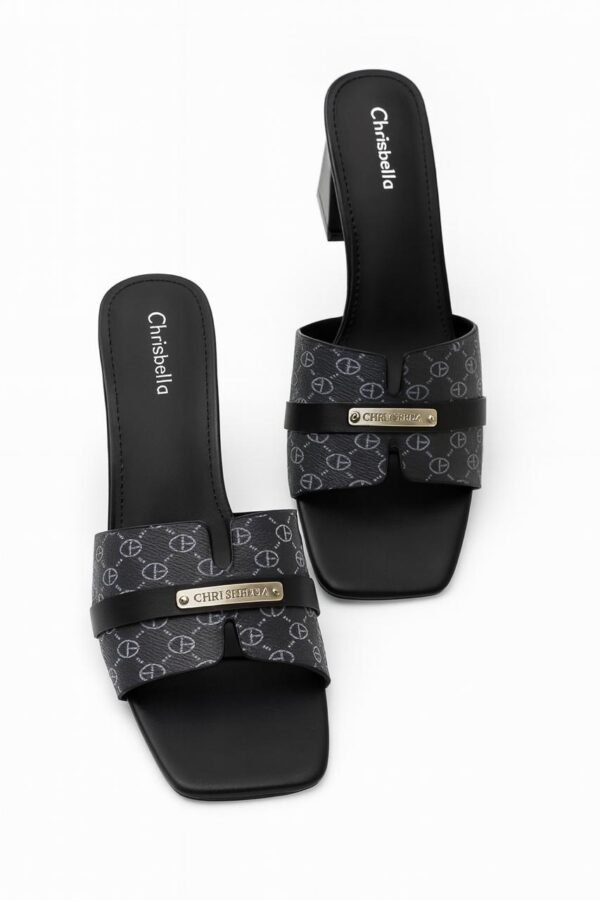 Chrisbella Ladies Block Heel Sandal - Image 2