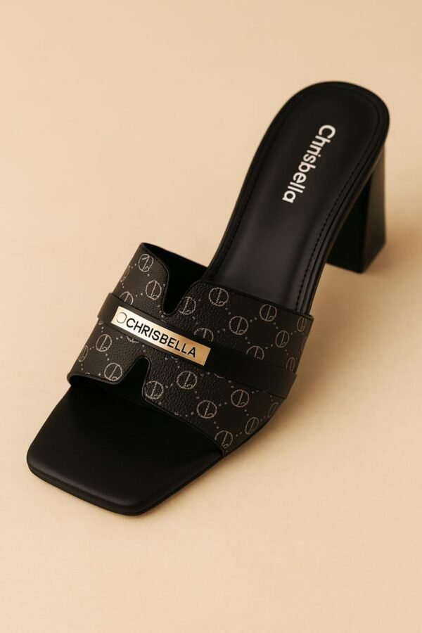 Chrisbella Ladies Block Heel Sandal - Image 7