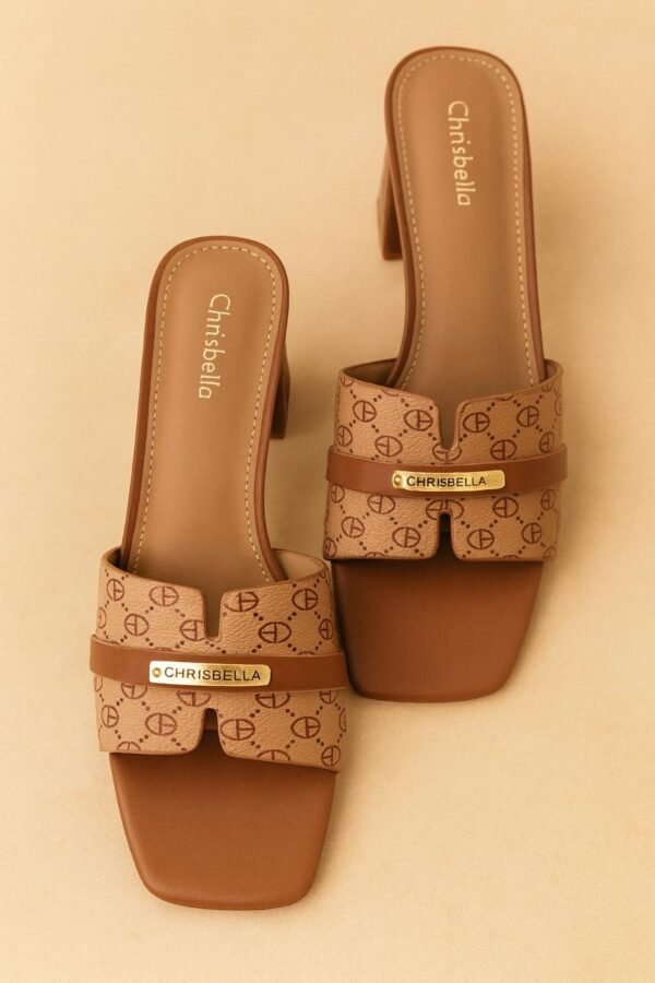 Chrisbella Ladies Block Heel Sandal - Image 10